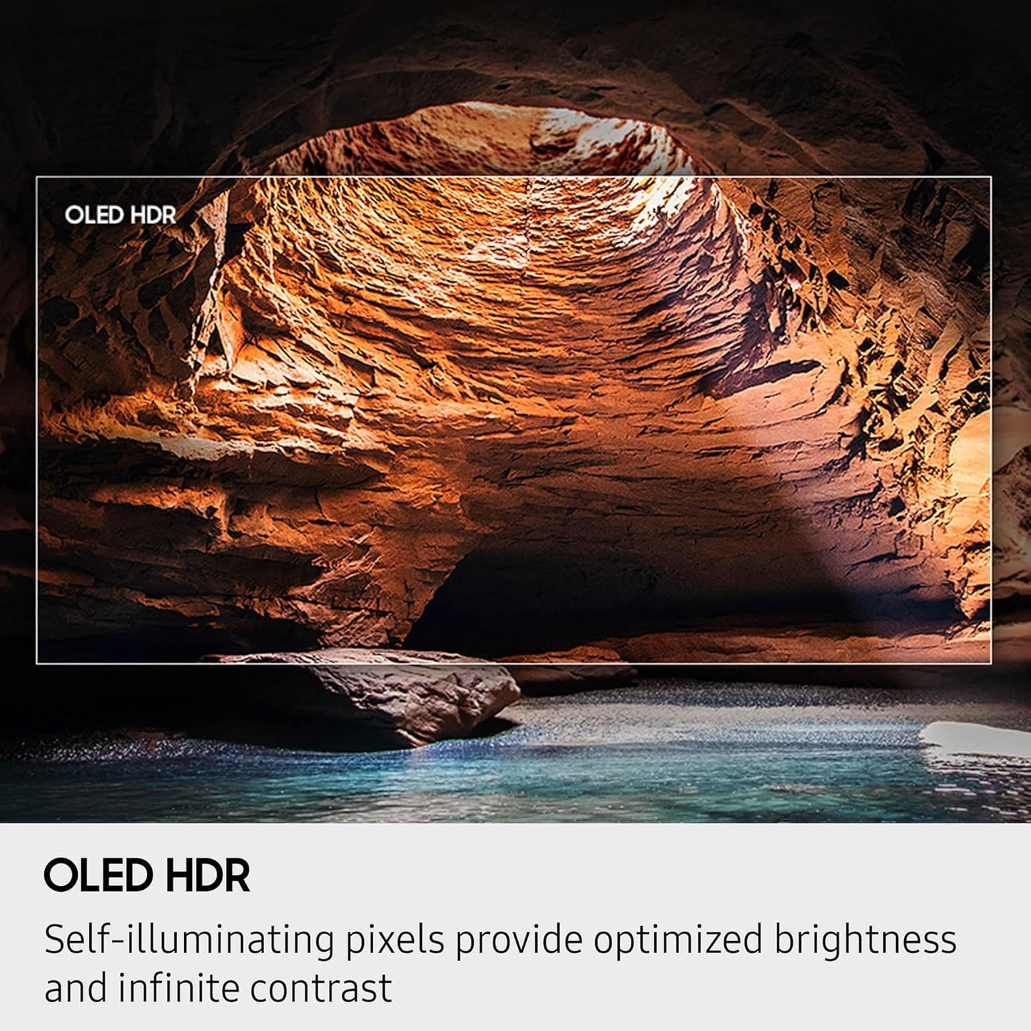 Samsung 55 inch Smart OLED TV - 4K - 120Hz, 55S85F