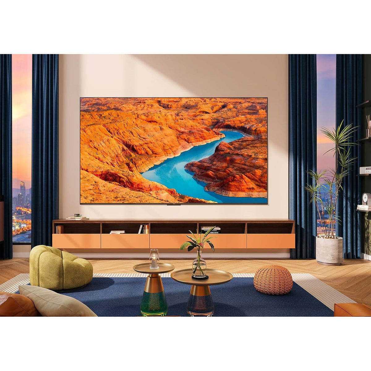 TCL 55 inch Android Smart QLED TV - 4K, 55C655