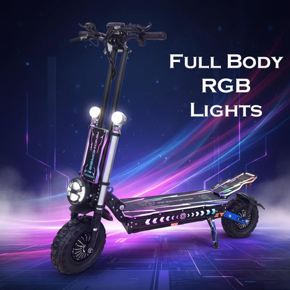 Wind Horse Electric Scooter 3000W (Dual Motor) 120KM Range 85KM Speed, H3