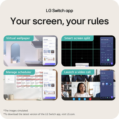 LG 22 inch Full HD HDR10 Monitor - 100Hz, 22U401A-B