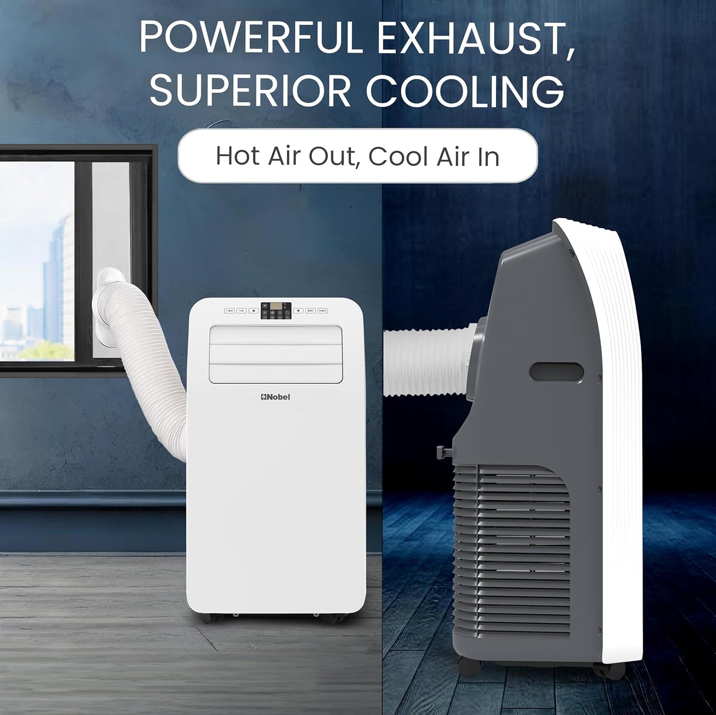 Nobel 1 Ton Portable Air Conditioner, NPAC12C