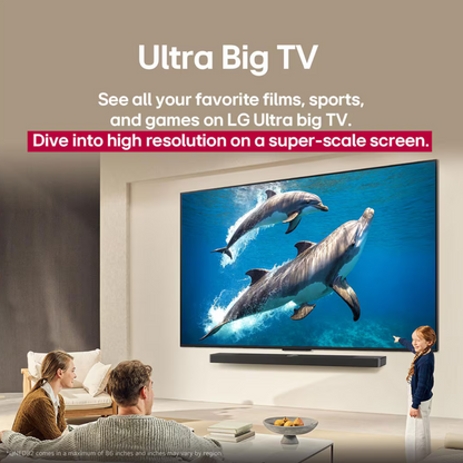 LG 75 inch Smart QNED Mini LED TV - 4K, 75QNED87
