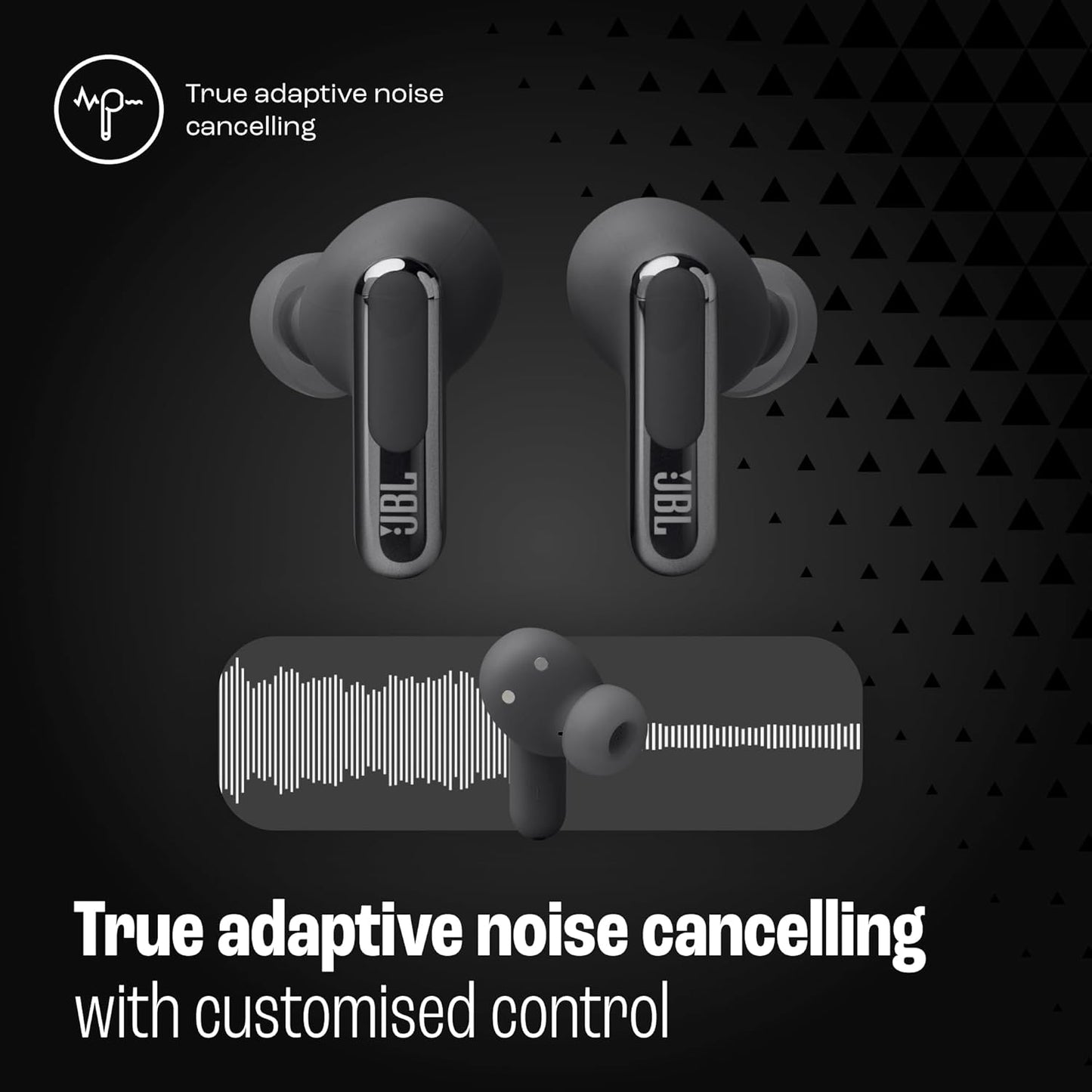 JBL Live Beam 3 True Wireless Noise Cancelling Earbuds