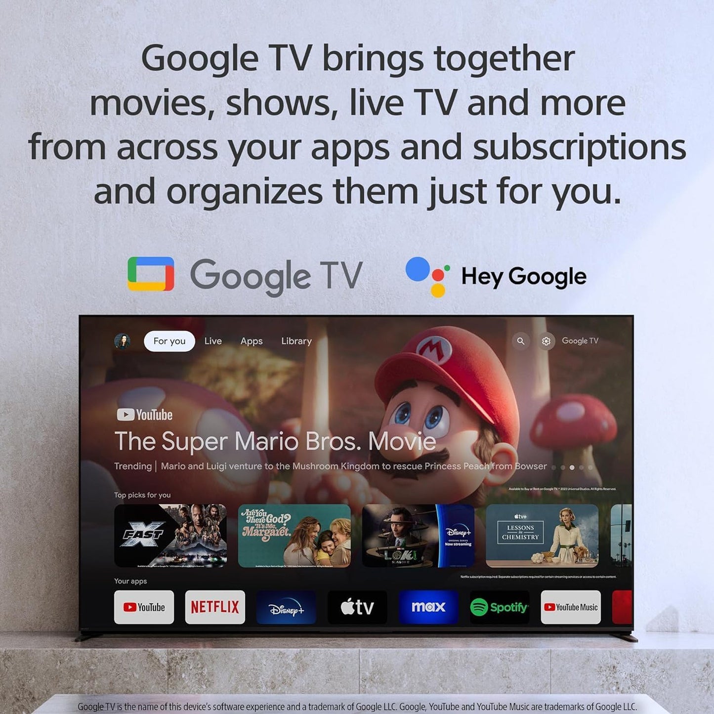 Sony 50 inch Bravia 3 Android Smart TV - 4K, 50S30