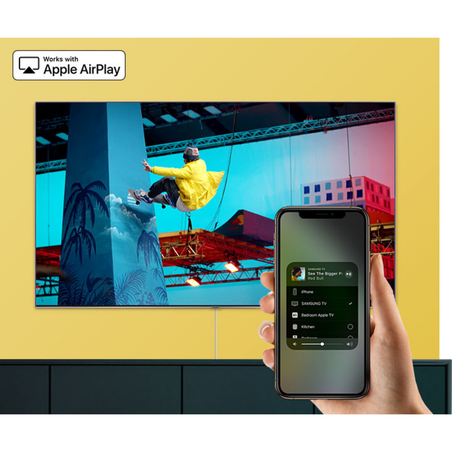 Samsung 82 inch Smart TV - 4K, 82TU8000