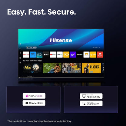 Hisense 100" Smart QLED TV - 4K - 144Hz, 100E8Q
