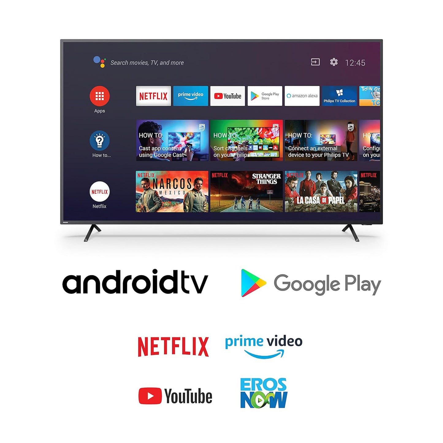 Philips 55" Android Smart TV - 4K, 55PUT7110