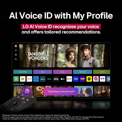 LG 83 inch OLED Smart TV - 4K - 120Hz, 83C5
