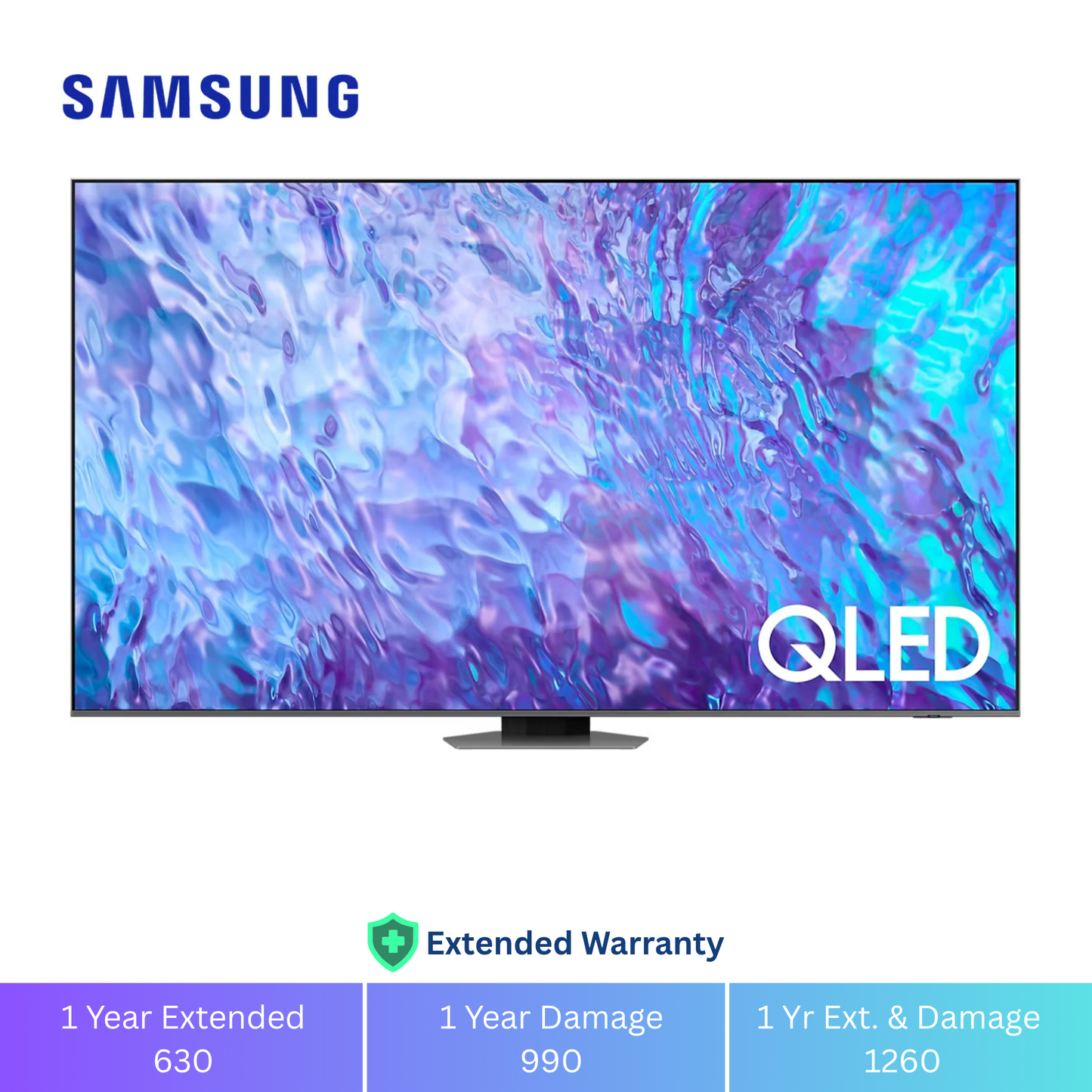 Samsung 98" Smart QLED TV - 4K, 120Hz, 98Q80C