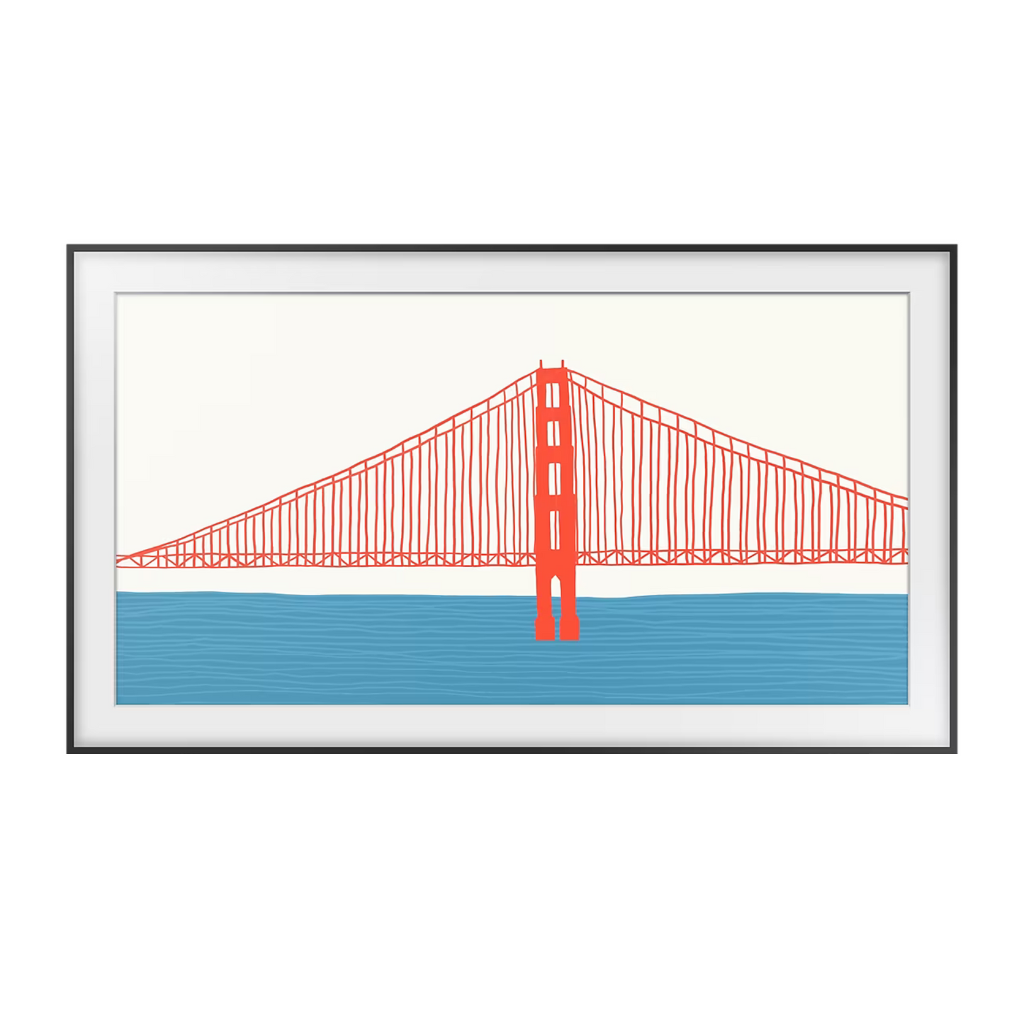 Samsung 55 inch Smart QLED TV - The Frame - 4K, QE55LS03A