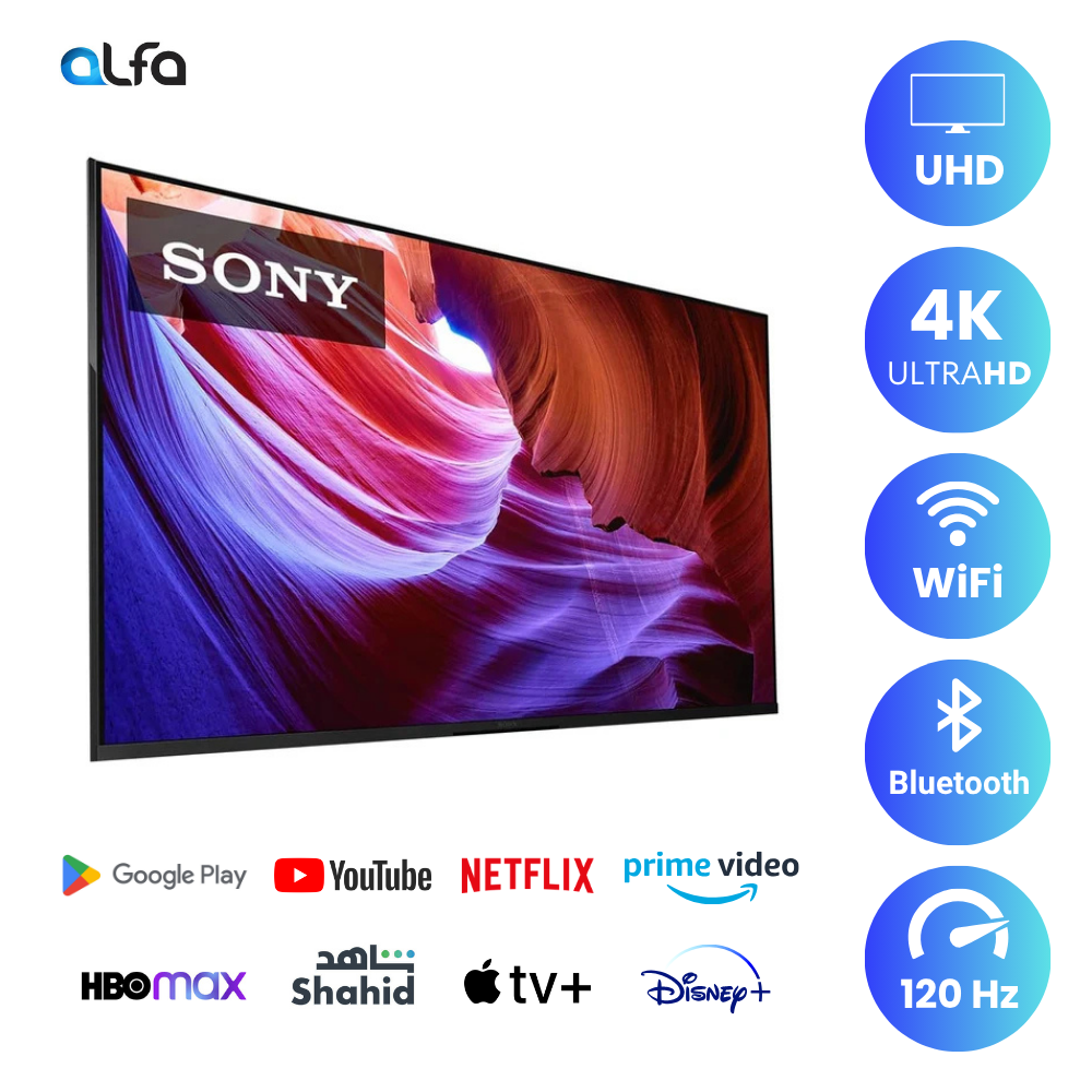 Sony 65" Smart Android TV - 4K - 120Hz, 65X85K