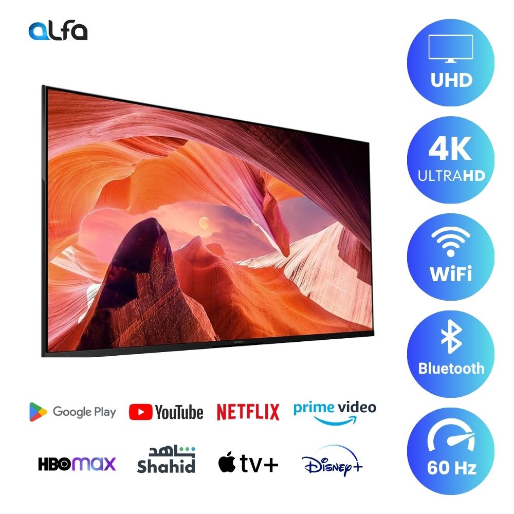 Sony 43" Android Smart TV - 4K, 43X80L