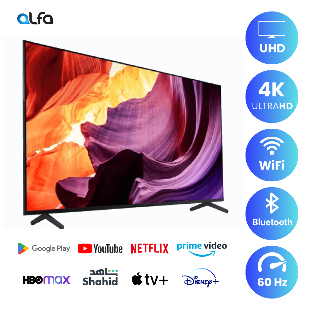 Sony 85" Smart Android TV - 4K, 85X80K