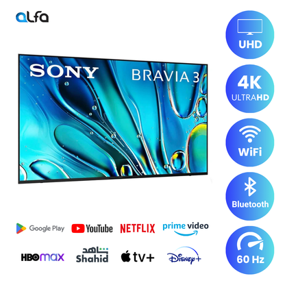 Sony 43" Bravia 3 Android Smart TV - 4K, 43S30