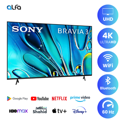 Sony 43" Bravia 3 Android Smart TV - 4K, 43S30