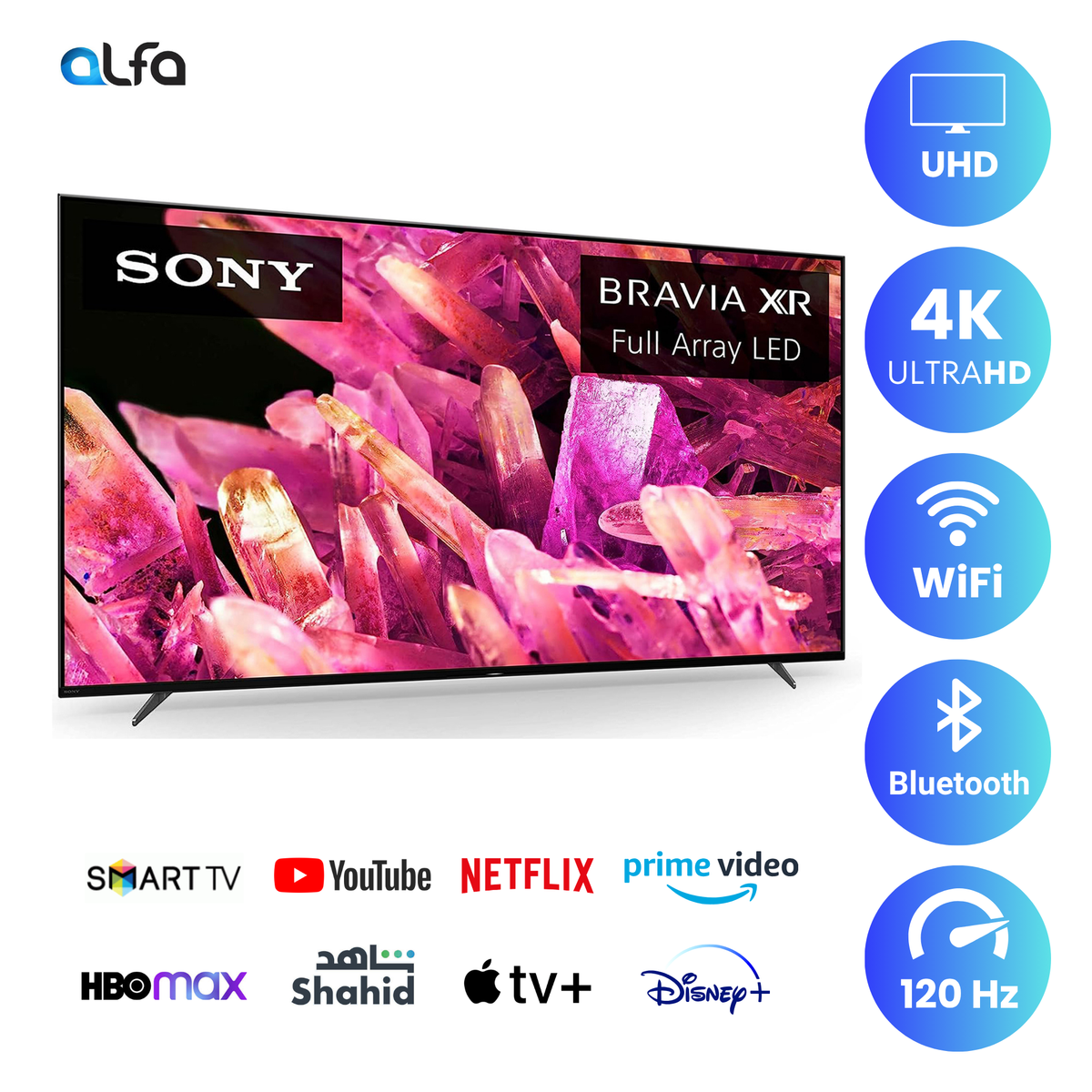 Sony 100 inch Smart Full Array LED TV - 4K - 120Hz, XR-100X92