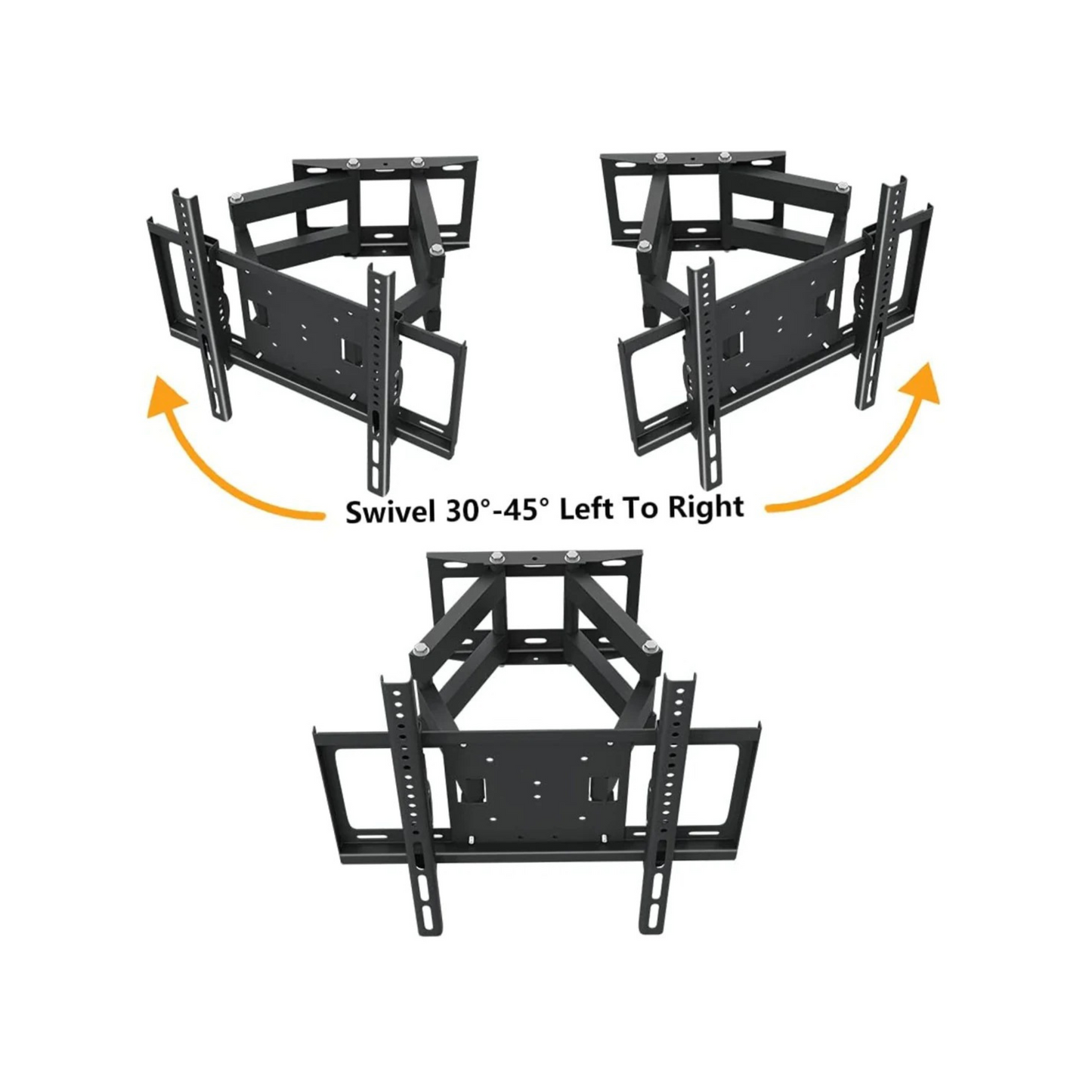 32" - 65" Screens Full Motions Movable LED Wall Mount