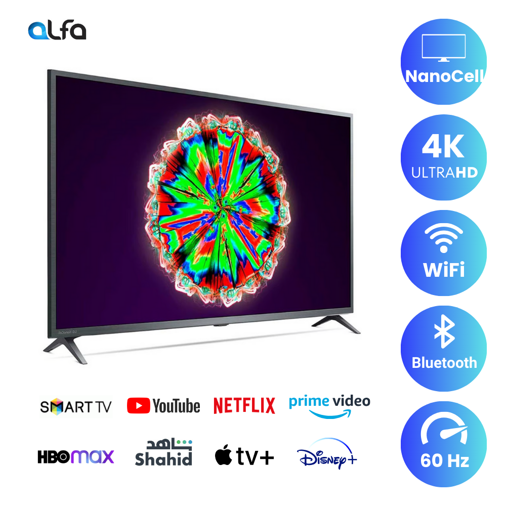 LG 55" NanoCell Smart TV - 4K, 55NANO81