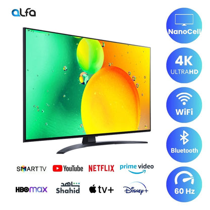 LG 55" NanoCell Smart TV - 4K, 55NANO76
