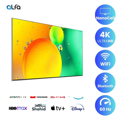 LG Nano Cell 65 inch Smart TV 65NANO78 - White (Special Edition)