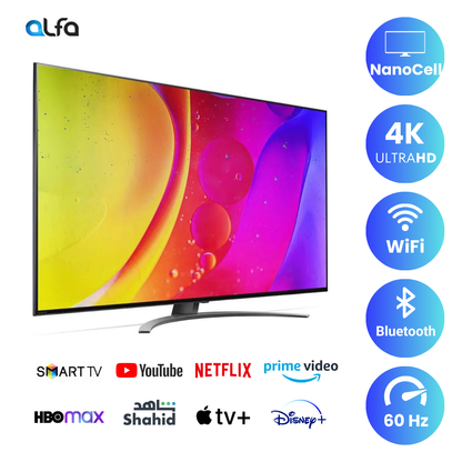 LG 65" NanoCell Smart TV - 4K, 65NANO81