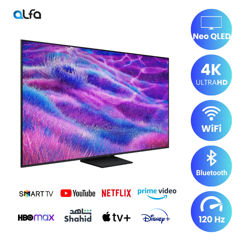 Samsung 55" Smart Neo QLED TV - 4K - 120Hz - 2026, 55QN80F