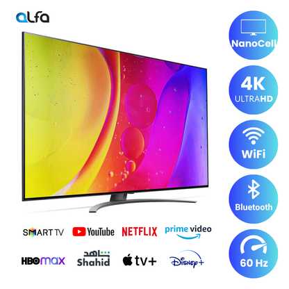 LG 75" NanoCell Smart TV - 4K, 75NANO91