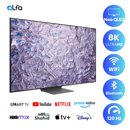 Samsung 85" Smart Neo QLED TV - 8K - 120Hz, 85QN800C