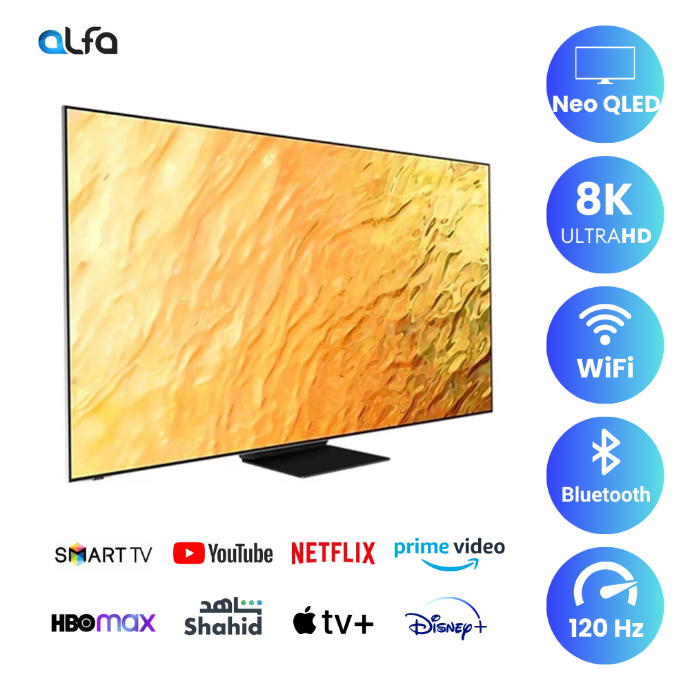 Samsung 85" Smart Neo QLED TV - 8K, 85QN800B