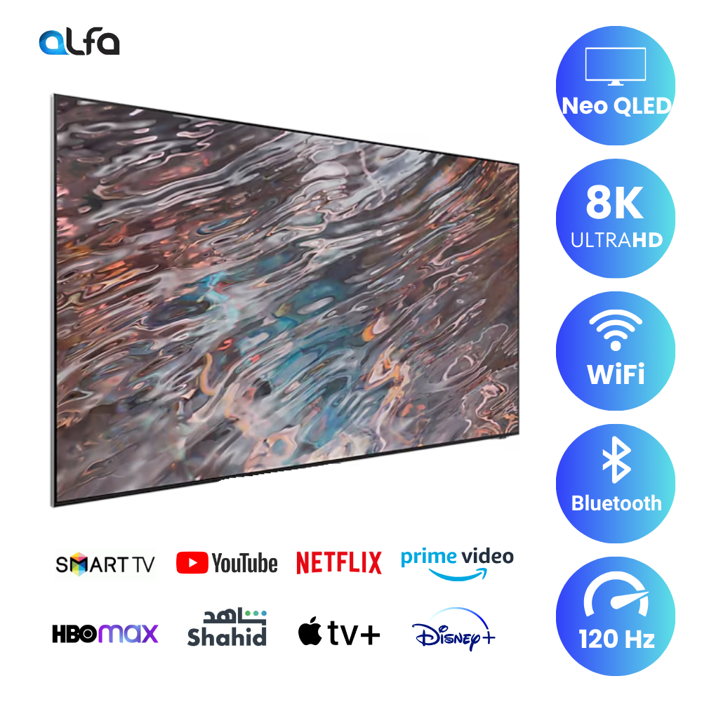 Samsung 75" Smart Neo QLED TV - 8K - 120Hz, 75QN800A