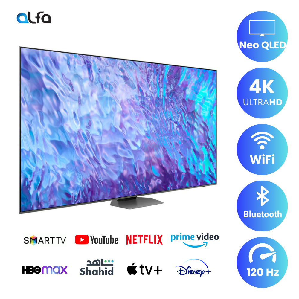 Samsung 65" Smart Neo QLED TV - 4K - 120Hz, * 65QN80F