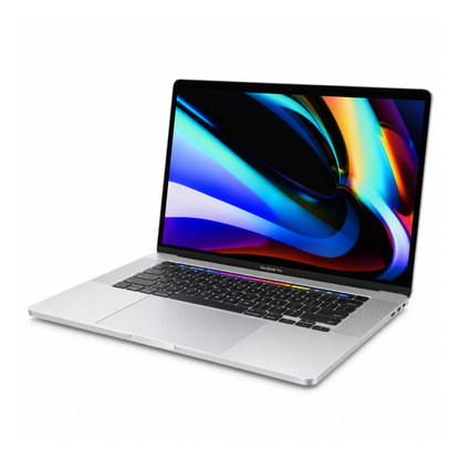 Apple MacBook Pro (A2141) Laptop, 16" Retina Display, Intel Core i7 2.6GHz CPU, 16GB RAM, 512GB SSD, 4GB AMD Radeon Pro 5300M, Silver