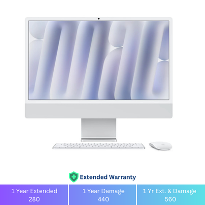 Apple iMac M1 24" - 16/512GB - 4 Port - Silver with Mouse Keyboard