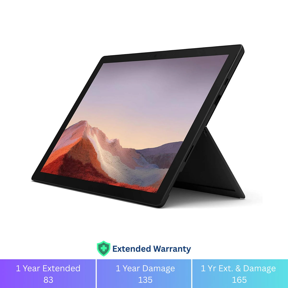 Microsoft Surface Pro 7 - i5 - 12.3" - 8/256GB - Black