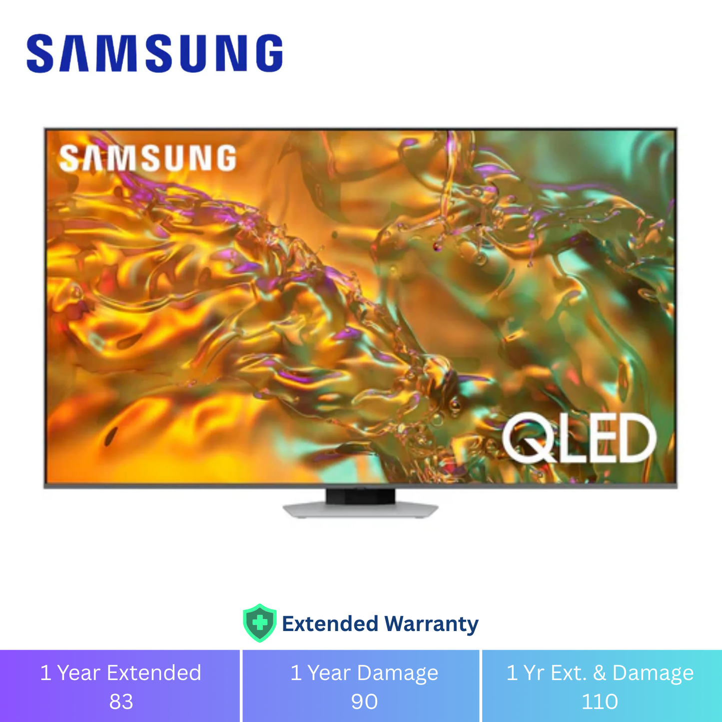 Samsung 50" Smart QLED TV - 4K, 50Q80D