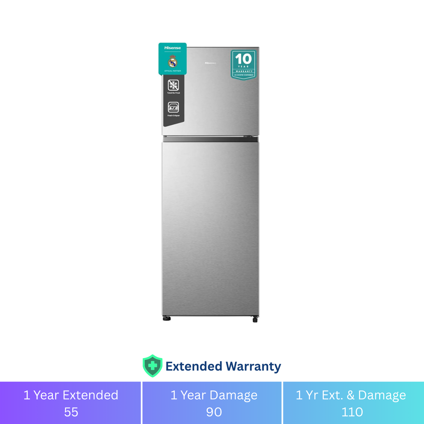 Hisense 418L Top Mount Refrigerator - 1 Year Warranty