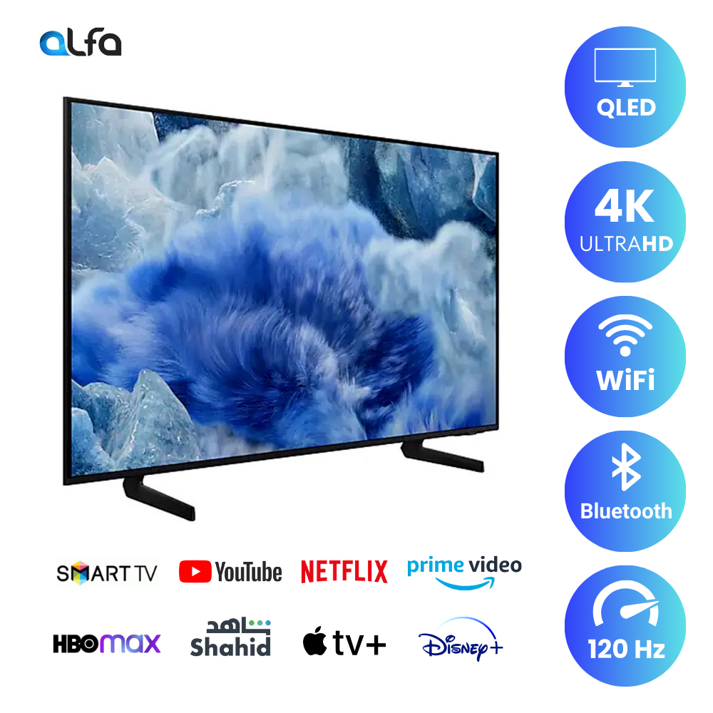 Samsung 75" Smart QLED TV - 4K, 75Q8F