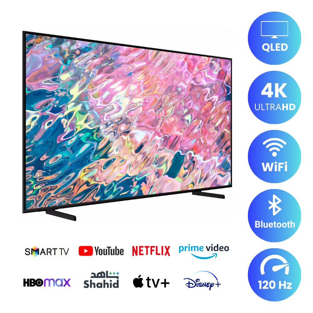 Samsung 50 inch Smart QLED TV - 4K, 50Q60B