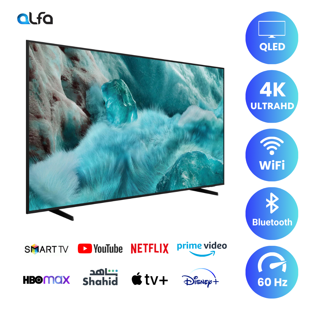 Samsung 65 inch Smart QLED TV - 4K, 65Q7F