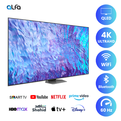 Samsung 50" Smart QLED TV - 4K, 50Q80C