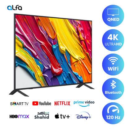 LG 75 inch Smart QNED TV - 4K, 75QNED85