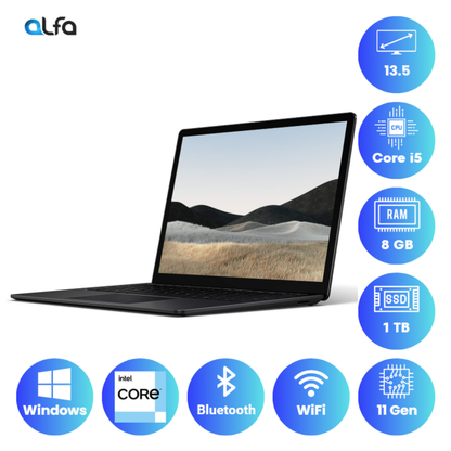 Microsoft Surface Laptop 4 – 13.5 inch Touch-Screen – Intel Core i5- 8GB RAM - 1TB SSD (Black)