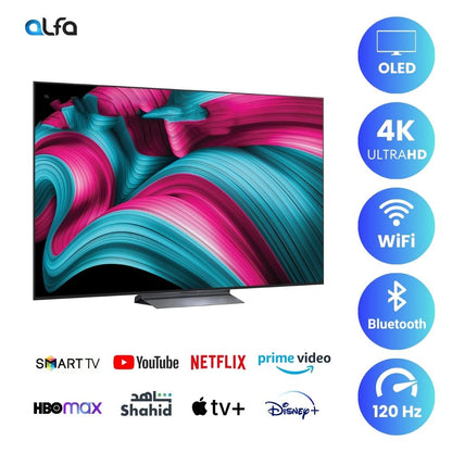 LG 55 inch OLED Smart TV - 4K - 120Hz, 55C5
