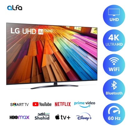LG 43" Smart TV - 4K, 43UT80