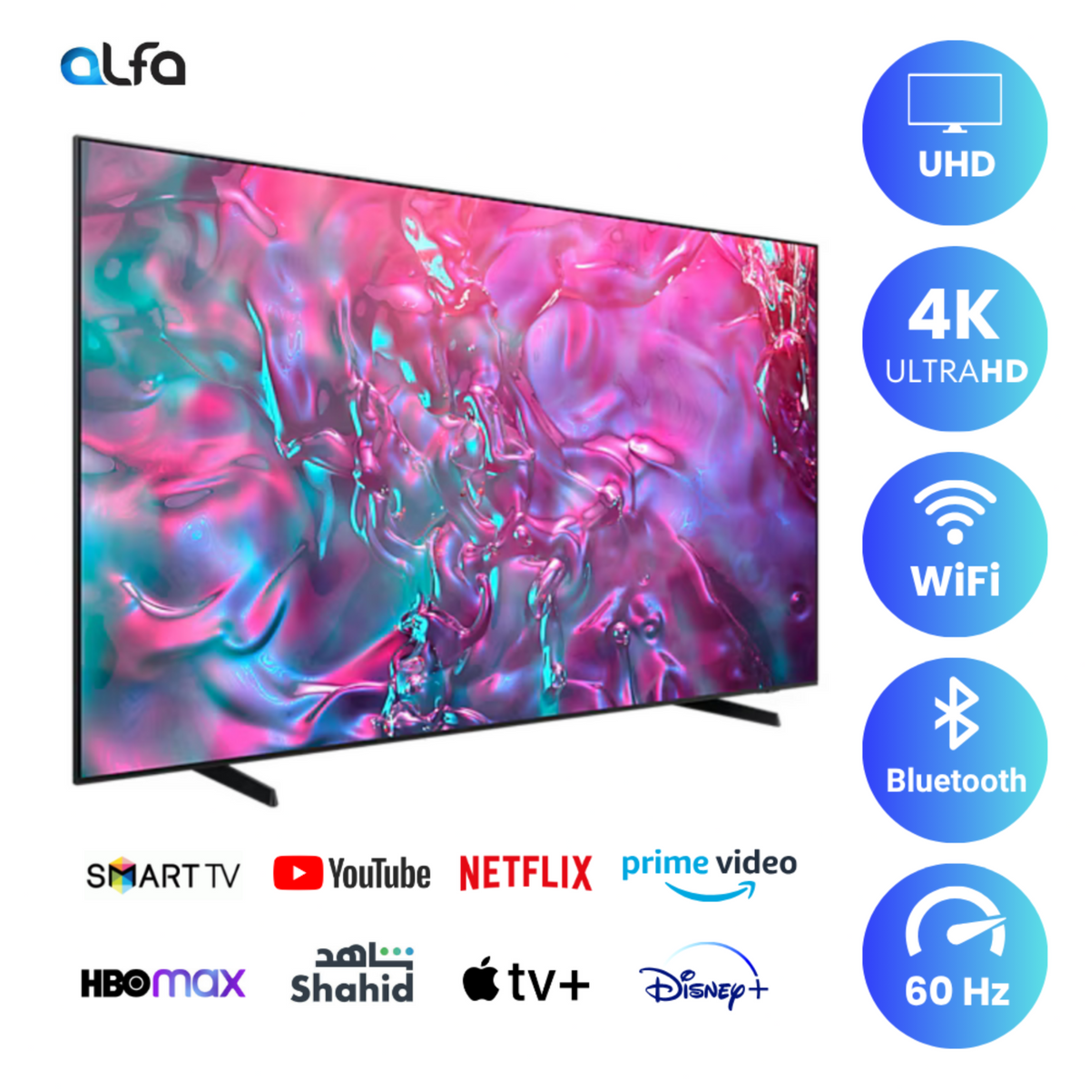 Samsung 98" Smart TV - 4K - 120Hz, 98DU9000