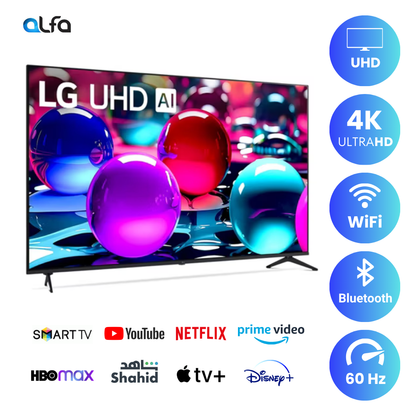 LG 50" Smart TV - 4K - 2026, 50UA75