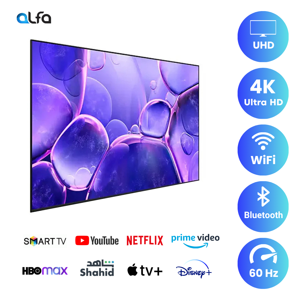 Samsung 65 inch Smart TV - 4K, 65U8000F