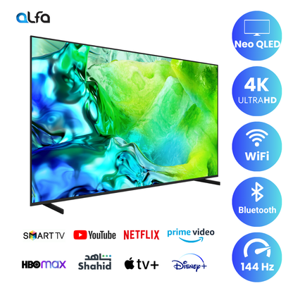 Samsung 85 Inch Class Neo QLED AI Smart TV 4K, 144Hz - 85QN80H