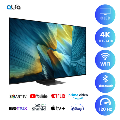 Samsung 83 inch Smart OLED TV - 4K - 120Hz, 83S95F