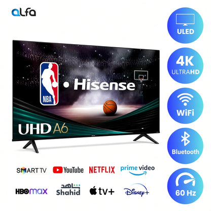 Hisense 50 inch Smart LED TV - 4K UHD - 60Hz, 50A6